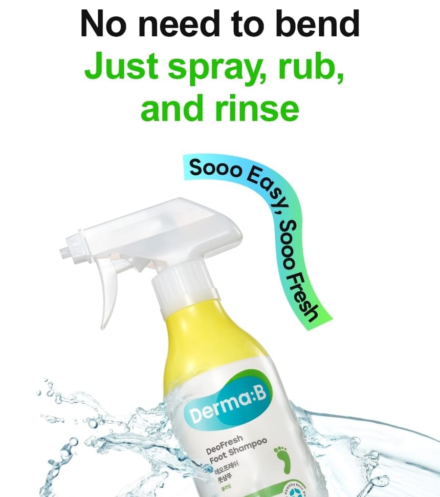 Derma: B - DeoFresh Foot Shampoo - 3 Types (Forest)