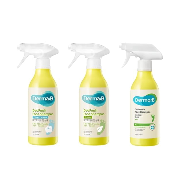 Derma: B - DeoFresh Foot Shampoo - 3 Types