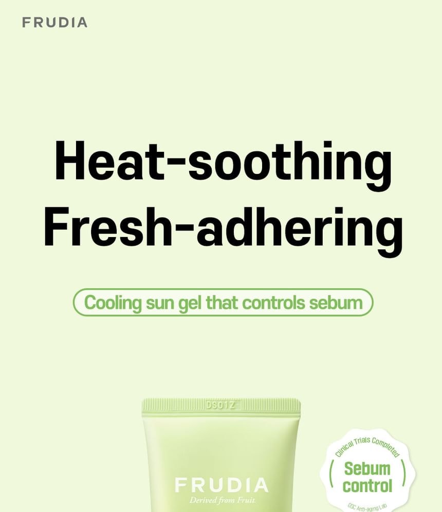 FRUDIA - Green Grape Sebum Control Sun Gel