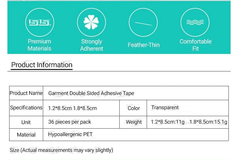 HATHA - Garment Double Sided Adhesive Tape