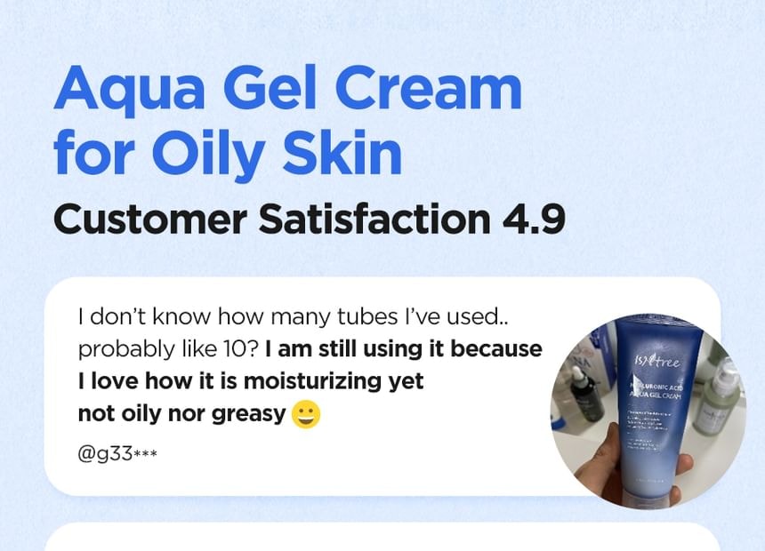 Isntree - Hyaluronic Acid Aqua Gel Cream