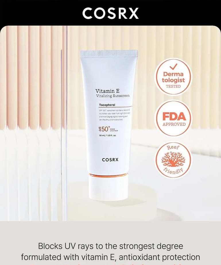 COSRX - Vitamin E Vitalizing Sunscreen