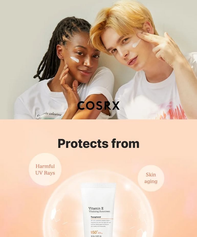 COSRX - Vitamin E Vitalizing Sunscreen
