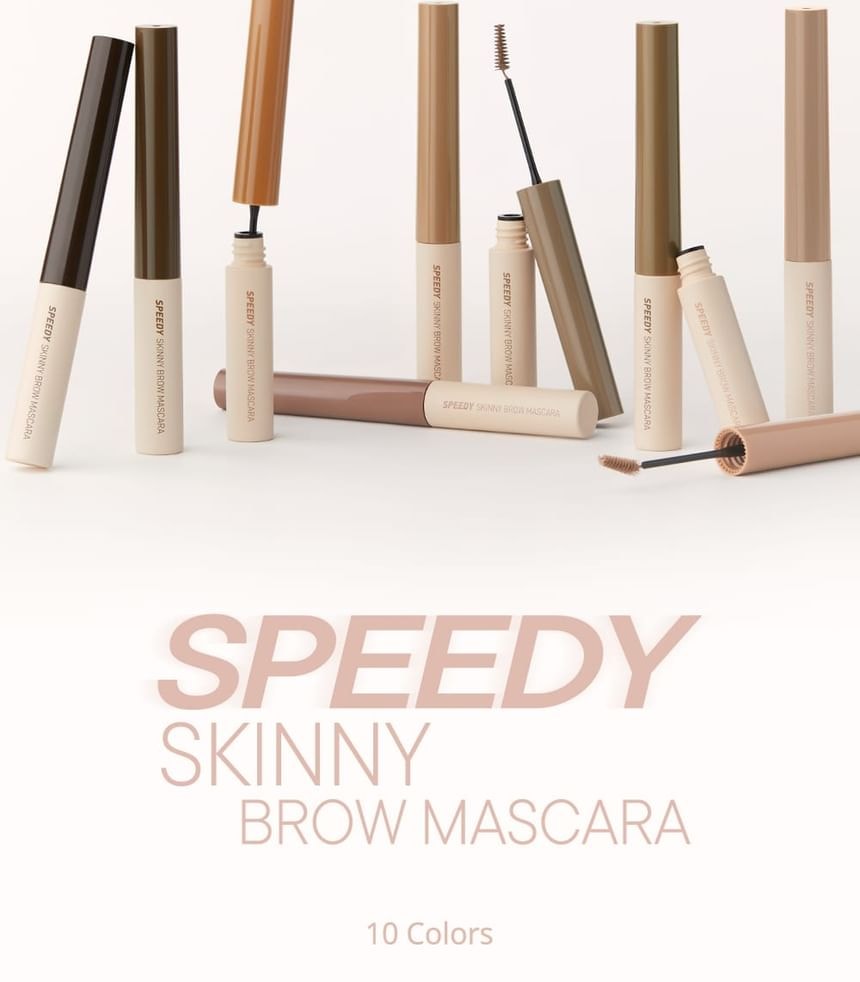peripera - Speedy Skinny Brow Mascara - 11 Colors
