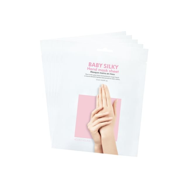HOLIKA HOLIKA - Baby Silky Hand Mask Sheet Set 5 pcs