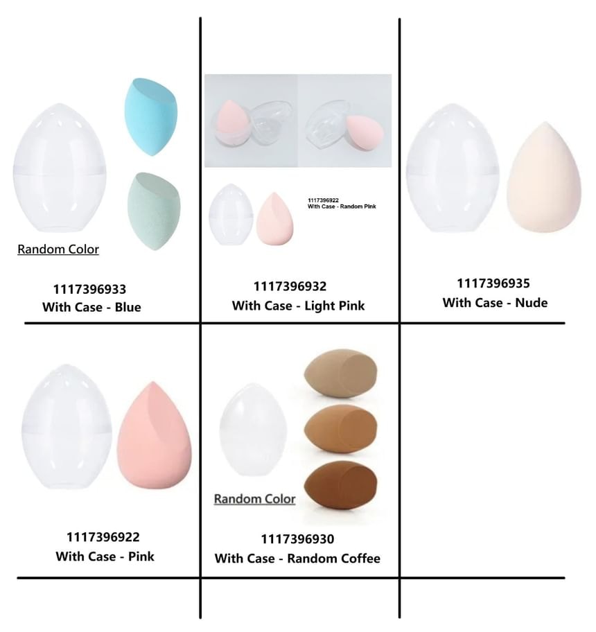 ZOREYA - Makeup Blender Beauty Sponge (various designs)