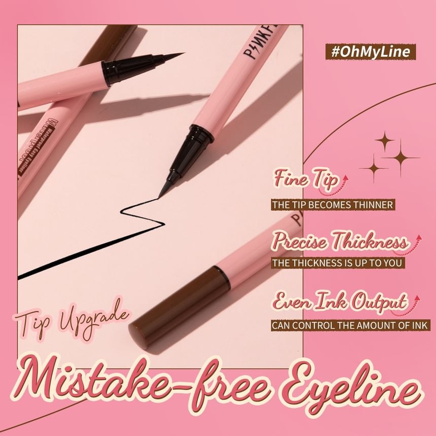 PINKFLASH - Waterproof Easy Eyeliner - 2 Colors
