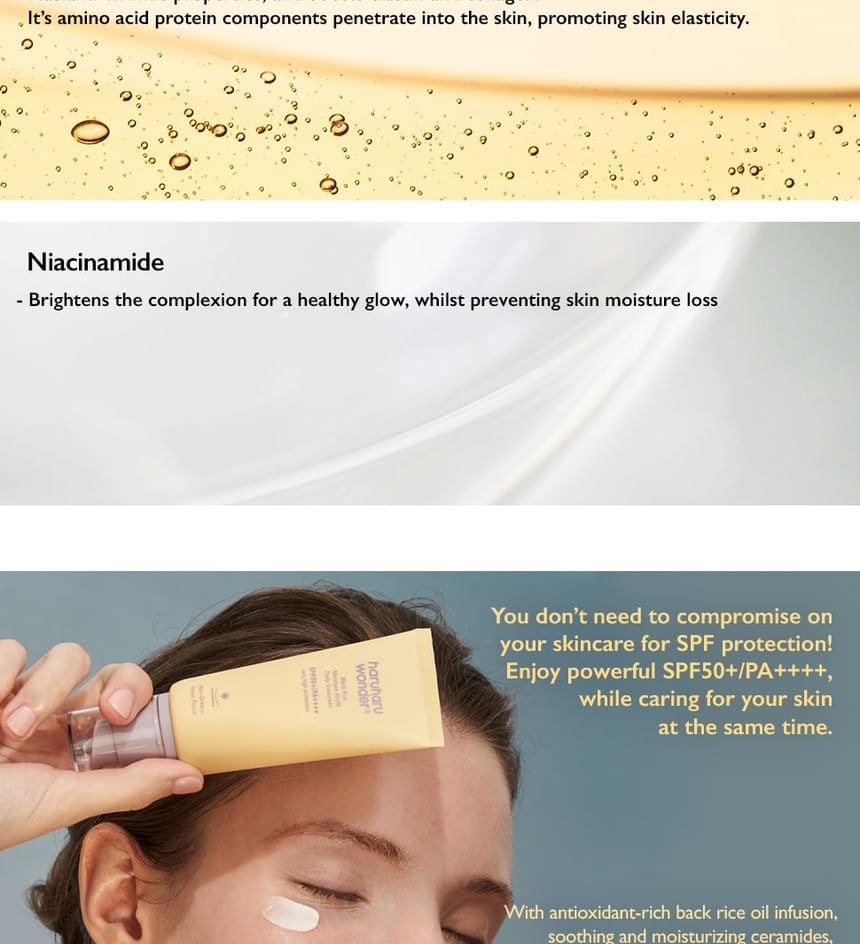 haruharu wonder - Black Rice Moisture Airyfit Sunscreen