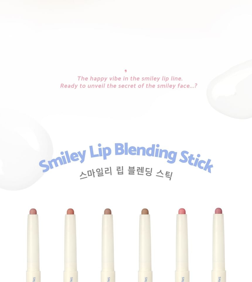 lilybyred - Smiley Lip Blending Stick - 6 Colors