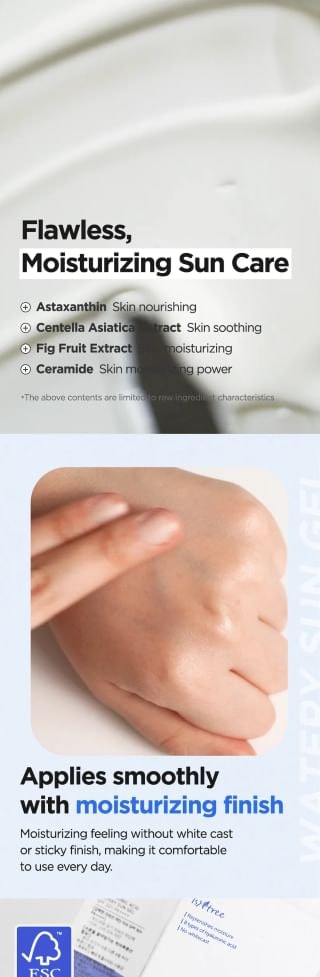 Isntree - Hyaluronic Acid Watery Sun Gel Set