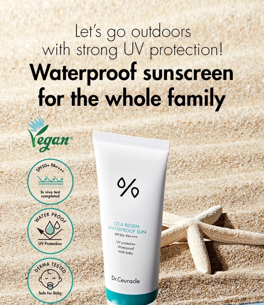 Dr. Ceuracle - Cica Regen Waterproof Sun (100ml)
