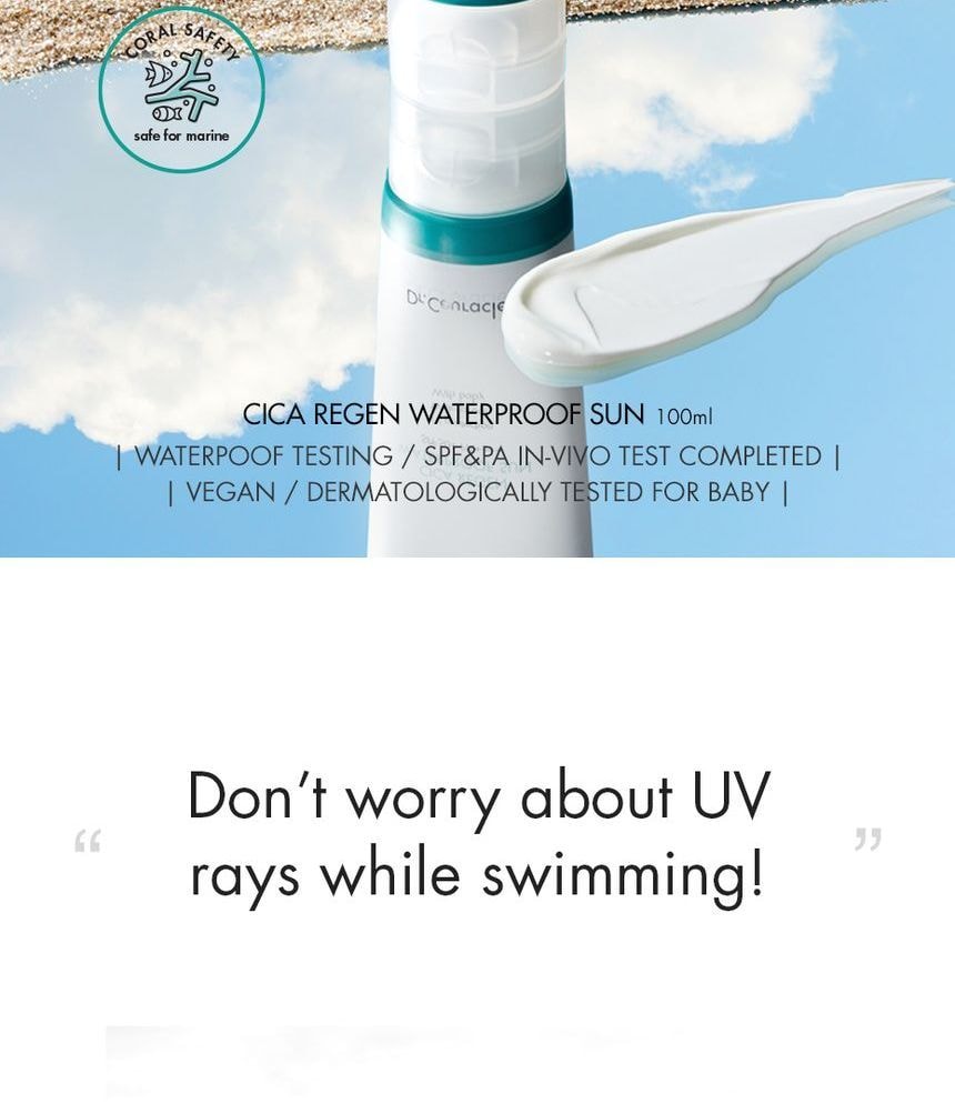 Dr. Ceuracle - Cica Regen Waterproof Sun (100ml)