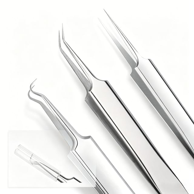 Violeta - Stainless Steel Blackhead Tweezers (various designs)