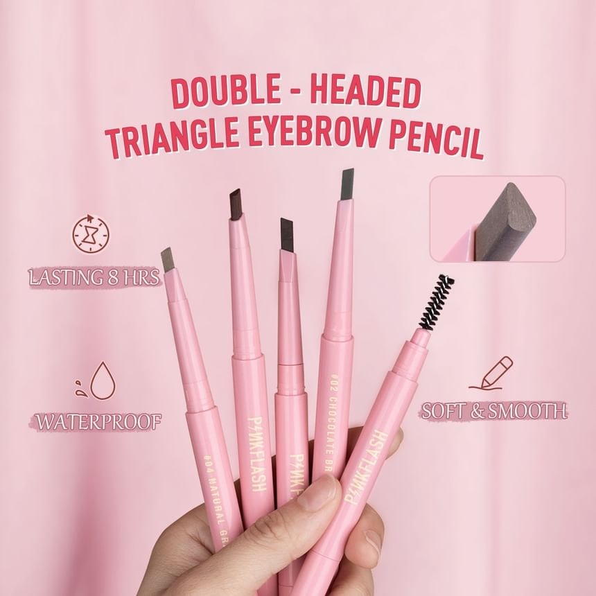 PINKFLASH - Waterproof Auto Eyebrow Pencil - 4 colours