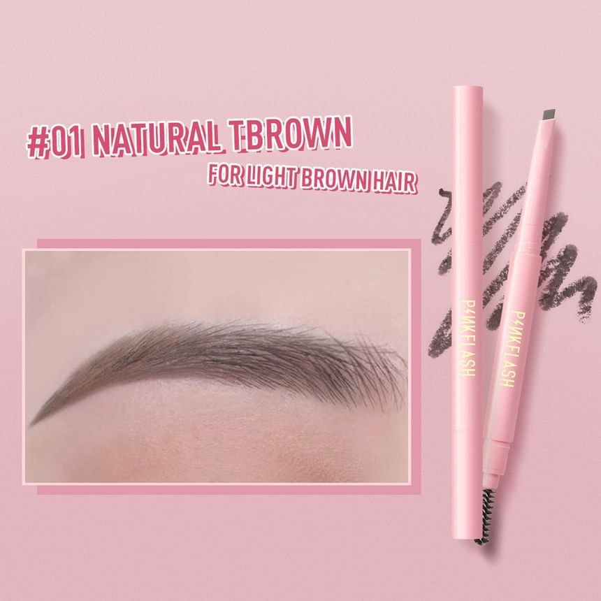PINKFLASH - Waterproof Auto Eyebrow Pencil - 4 colours