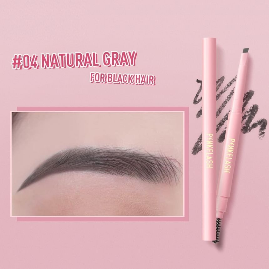 PINKFLASH - Waterproof Auto Eyebrow Pencil - 4 colours