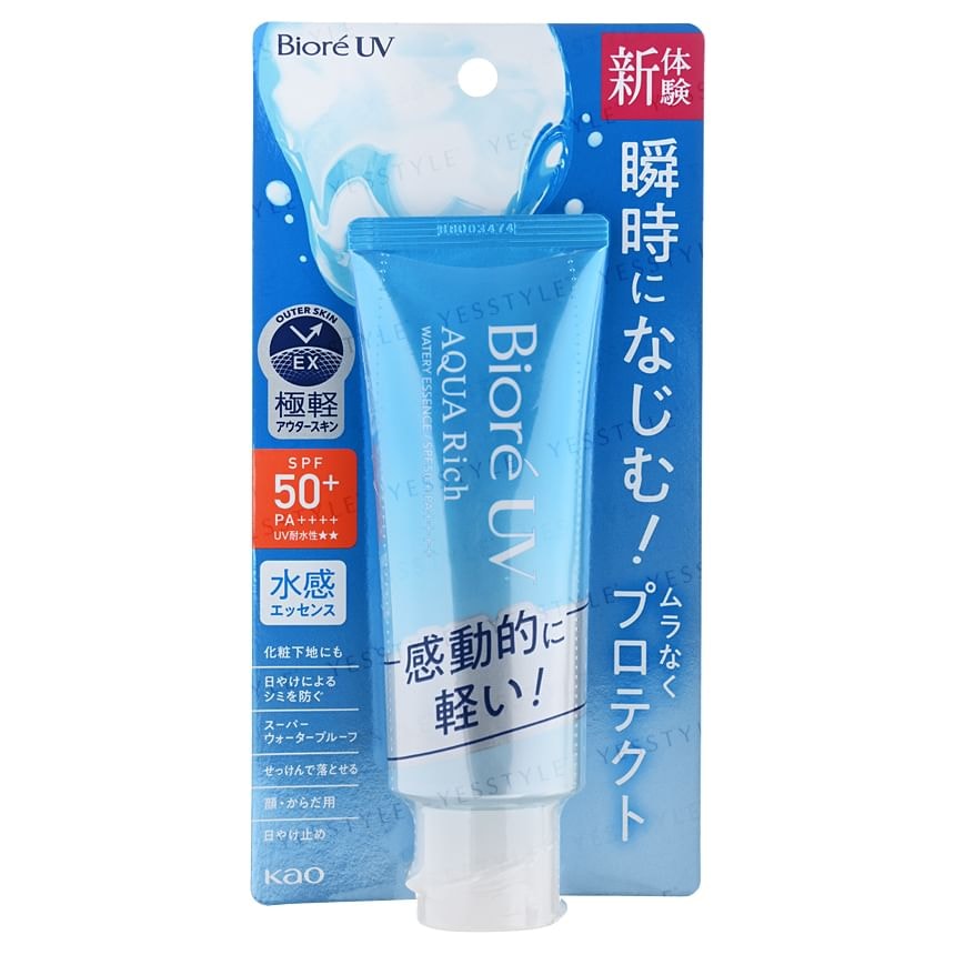 Kao - Biore UV Aqua Rich Watery Essence Sunscreen SPF 50+ PA++++