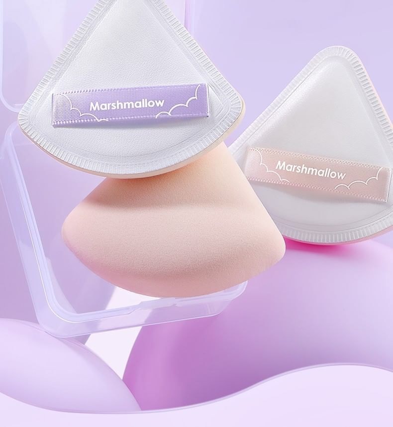 Puremantis - Set of 2: Marshmallow Cushion Puff