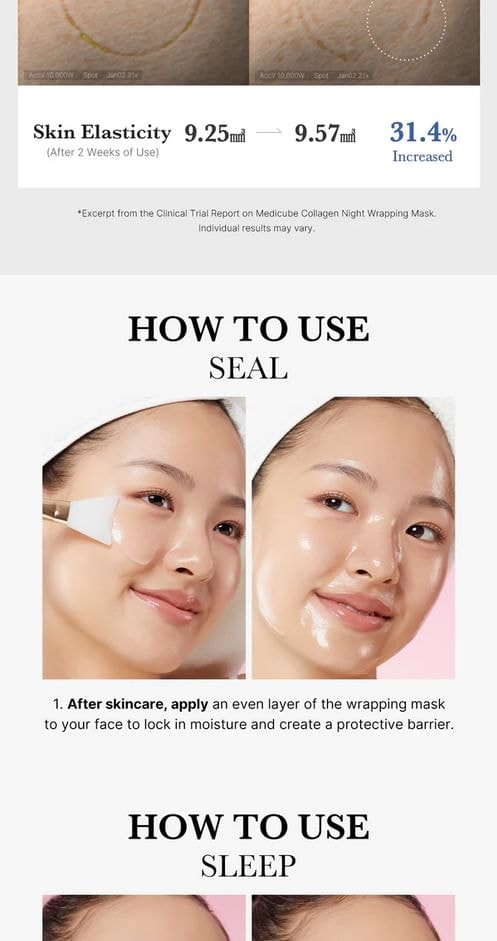 medicube - Collagen Night Wrapping Mask