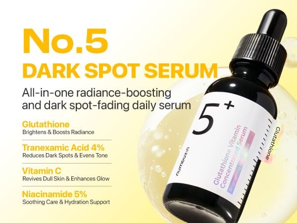numbuzin - No.5+ Glutathione Vitamin Concentrated Serum