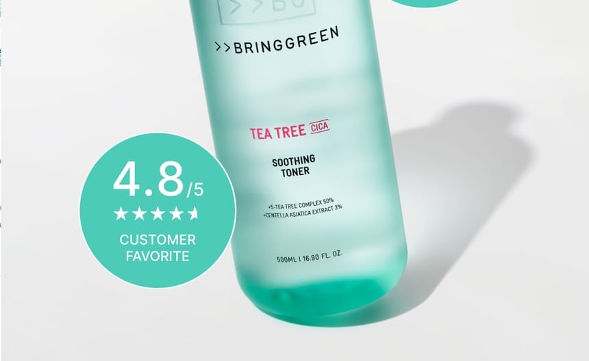 BRING GREEN - Tea Tree Cica Soothing Toner
