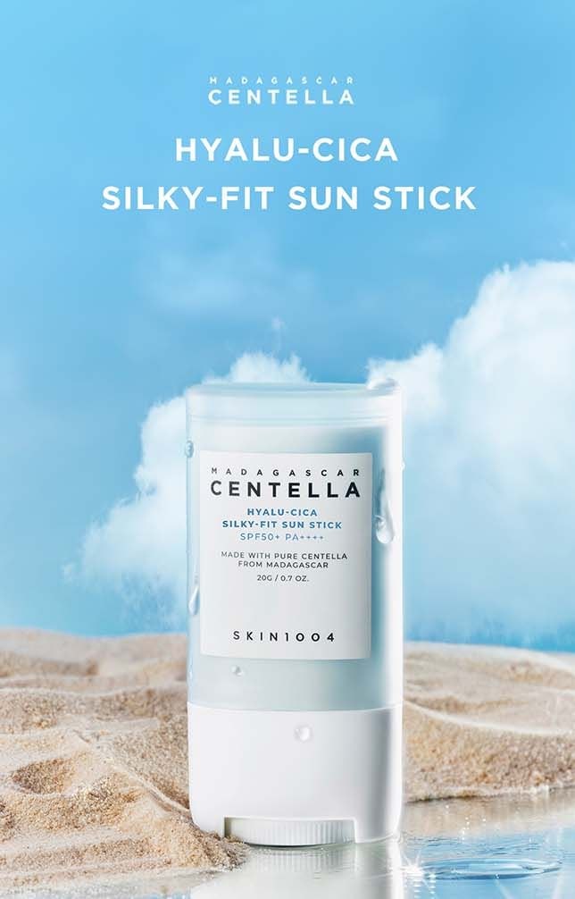 SKIN1004 - Madagascar Centella Hyalu-Cica Silky-Fit Sun Stick (20g)