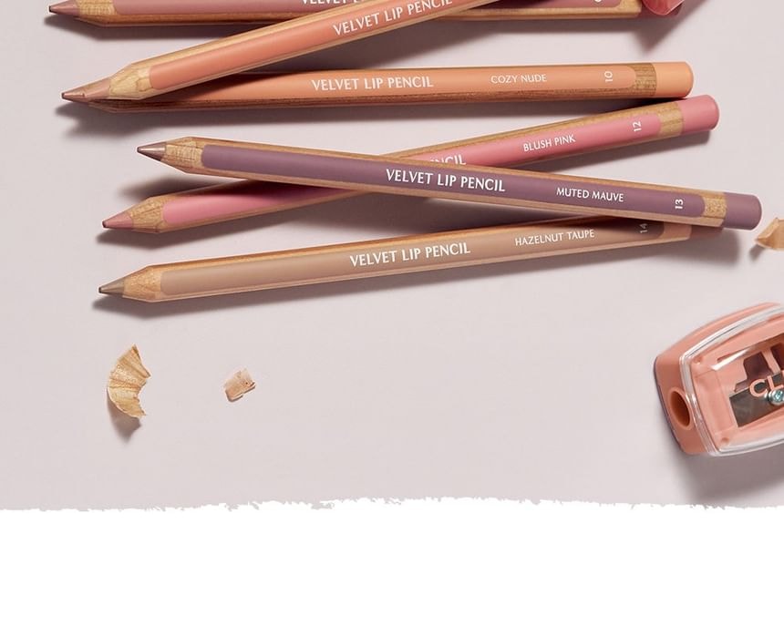 CLIO - Velvet Lip Pencil Set - 12 Colors