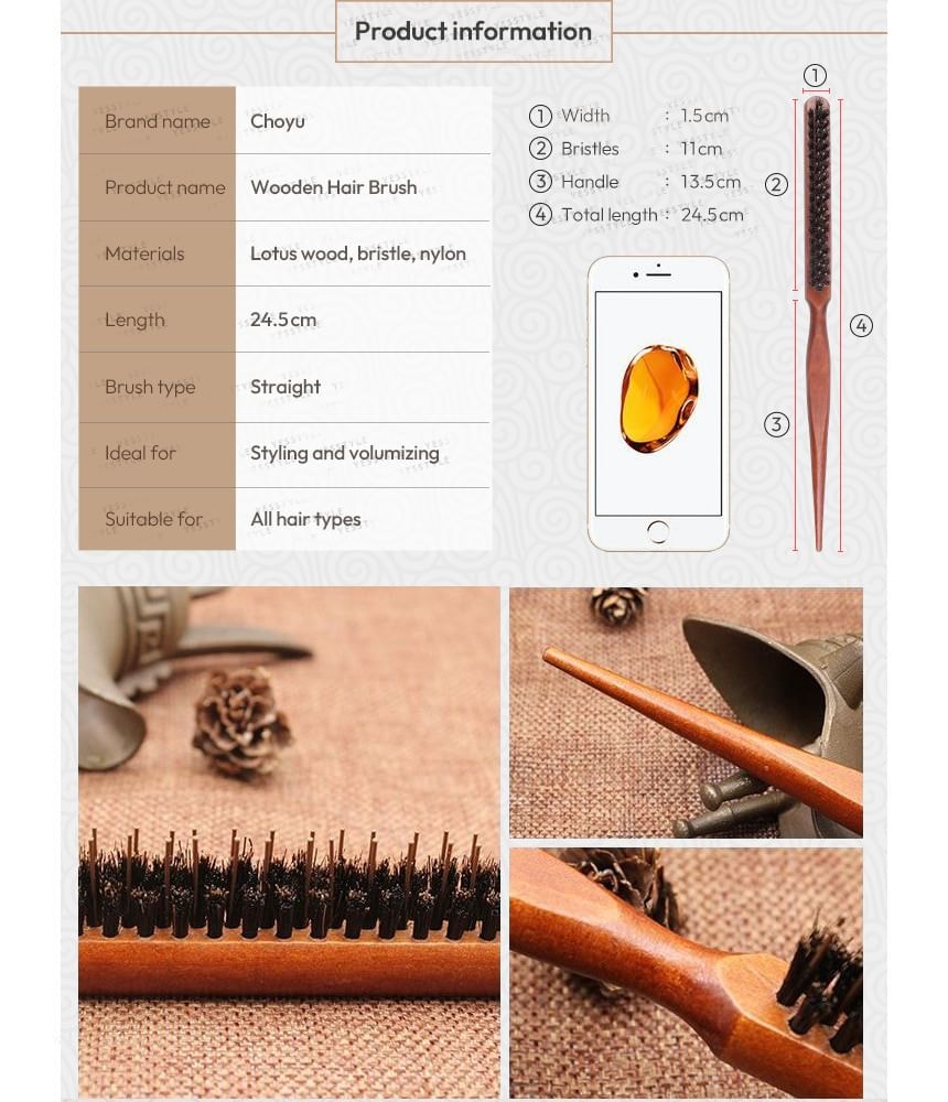 Choyu - Wooden Hair Brush