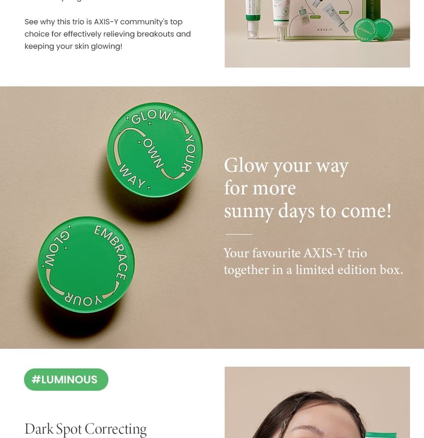 AXIS-Y - What Is Your Weather Beauty Box (5 pcs)