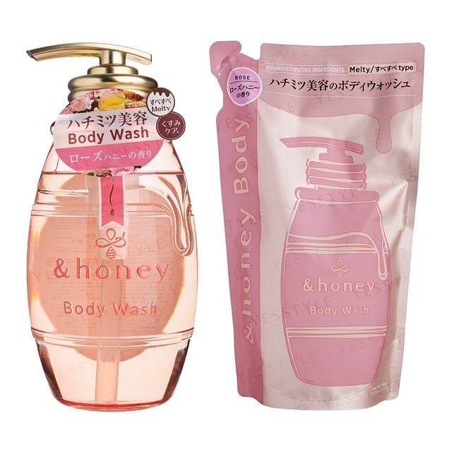 ViCREA - &honey Pure Rose Honey Deep Moist Gel Body Wash