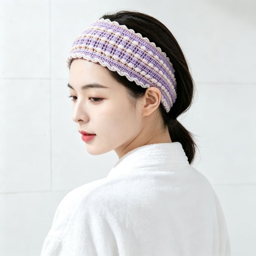Puremantis - Elastic Face Wash Headband