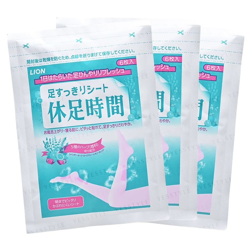 LION - Kyusoku Jikan Cooling Sheet For Legs