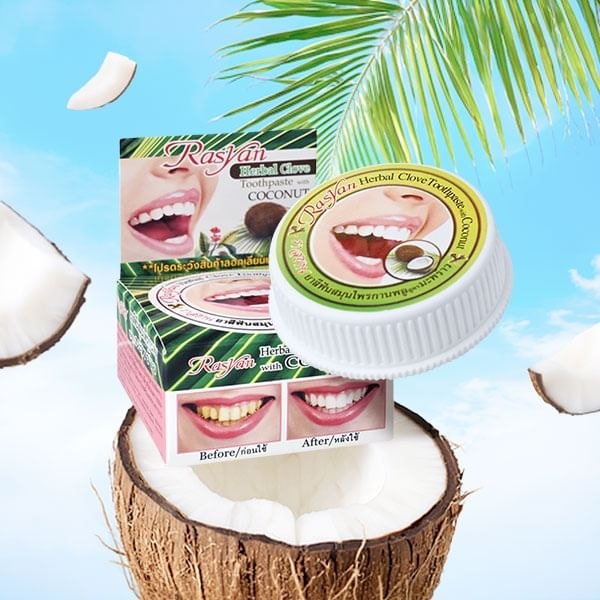 Rasyan - Herbal Clove Toothpaste with Coconut