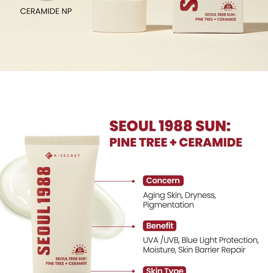 KSECRET - SEOUL 1988 Sun : Pine Tree + Ceramide