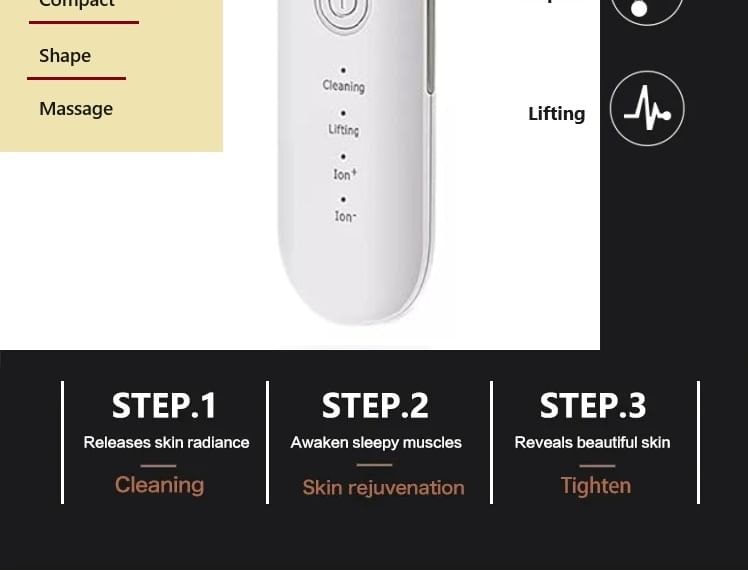 Beautyronics - USB Rechargeable Face Spatula Blackhead Remover