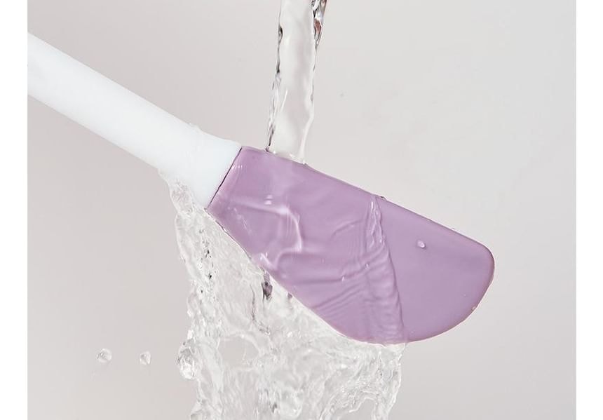 Choyu - Dual Head Silicone Face Cleaning Brush (Purple & White - One Size)