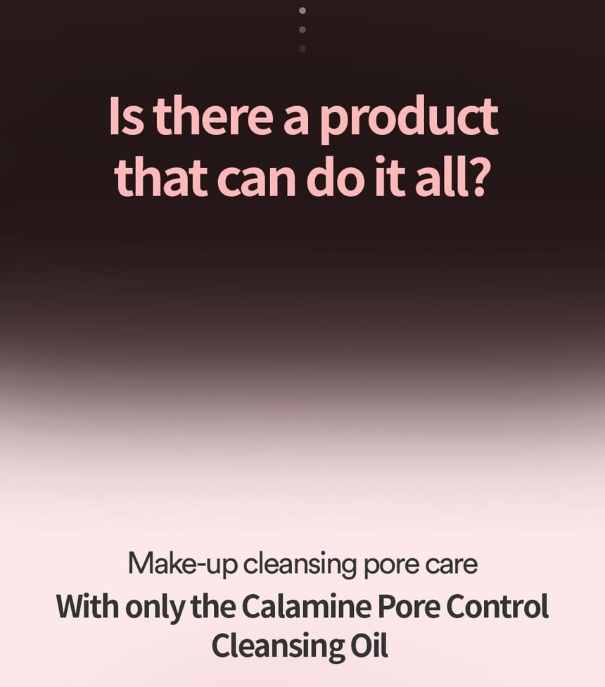 TOCOBO - Calamine Pore Control Cleansing Oil