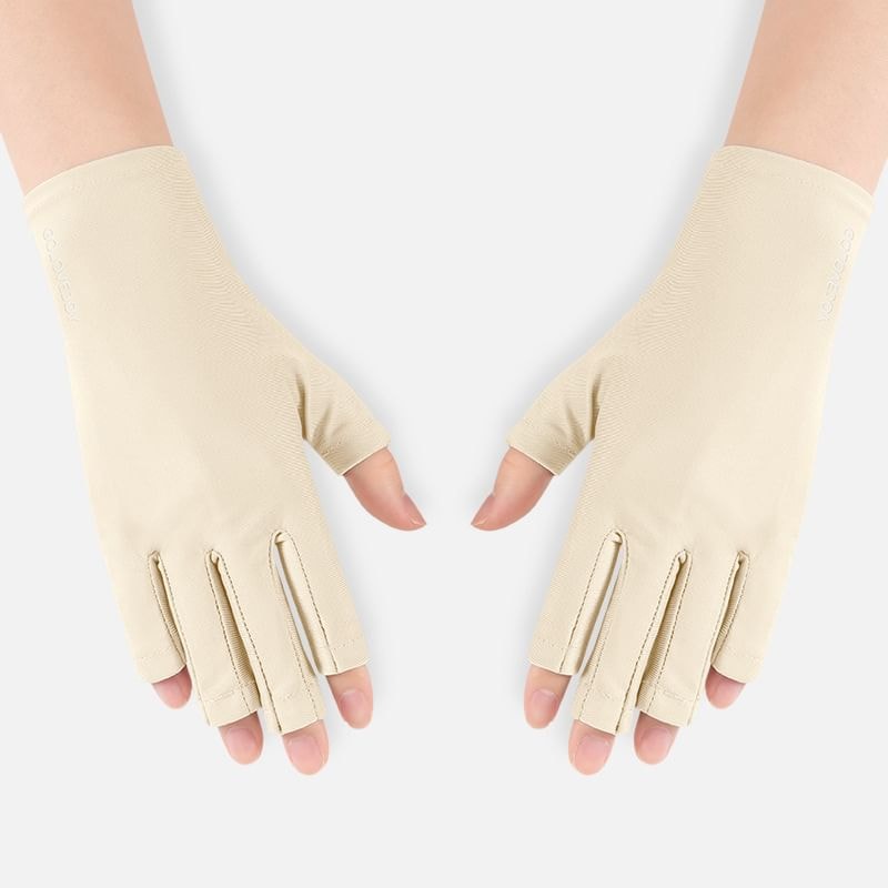 tuban - Fingerless Anti UV Gloves for Gel Nail Art