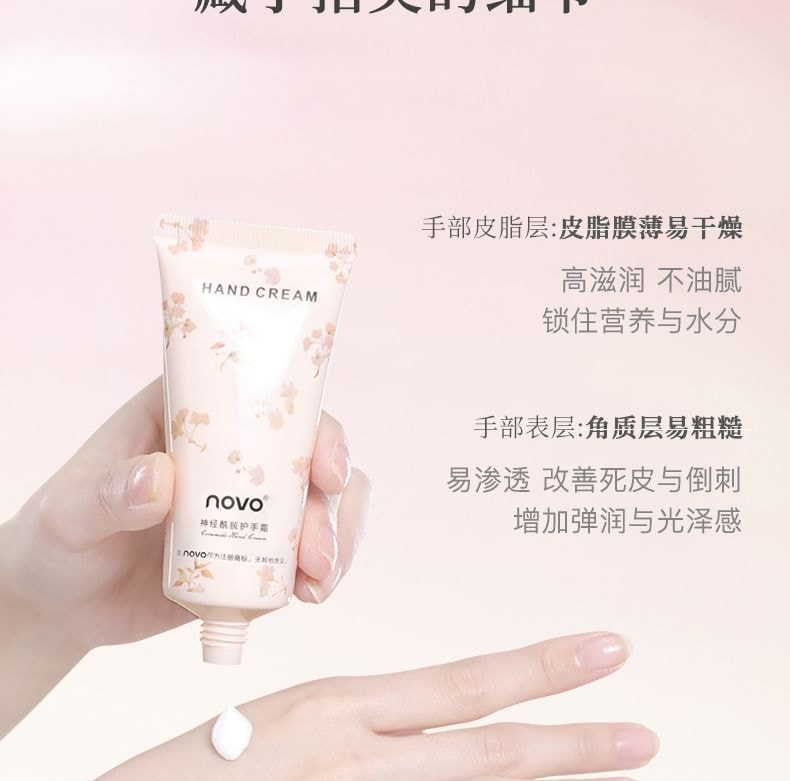 NOVO - Blue Copper Peptide / Vitamin C / Ceramide Hand Cream (#5811 Ceramide - 60g)