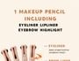 BEAUTY GLAZED - 4 in 1 Makeup Pen (Highlighter / Eyeliner / Eyebrow / Lip Liner)