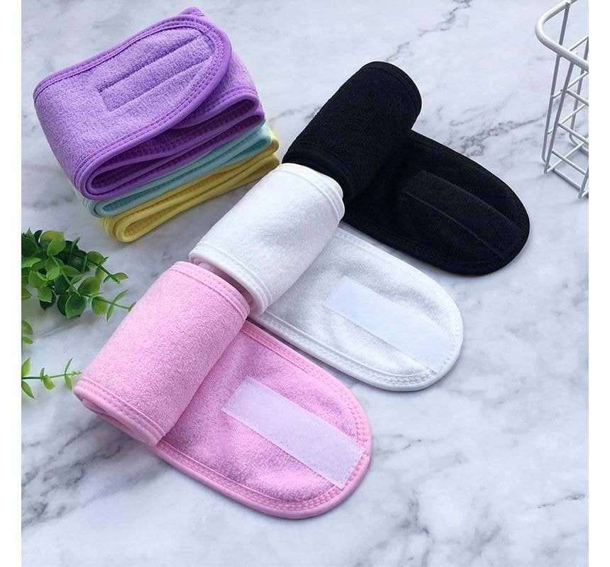 Miumi - Plain Self Adhesive Face Wash Headband
