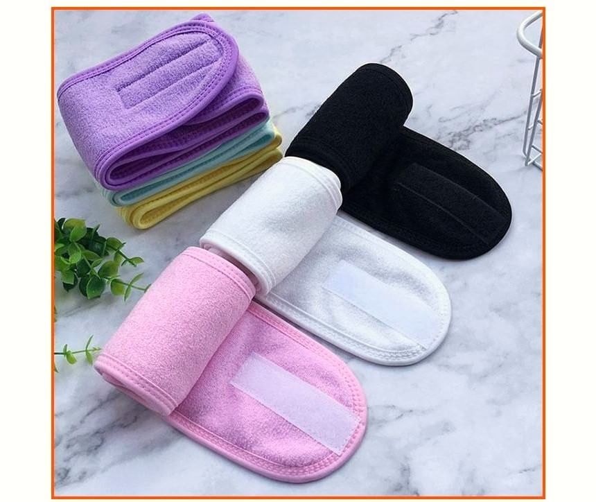 Miumi - Plain Self Adhesive Face Wash Headband