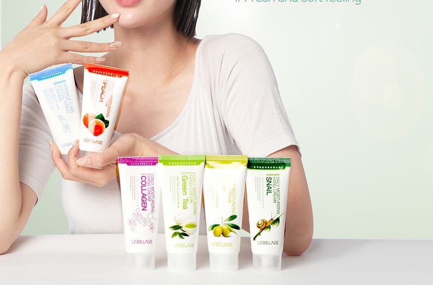 LEBELAGE - Daily Moisturizing Hand Cream - 5 Types (Snail)