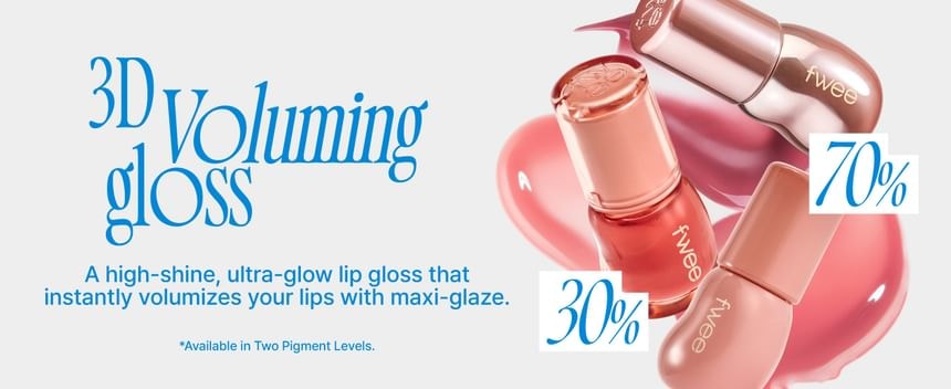 fwee - 3D Voluming Gloss - 21 Colors