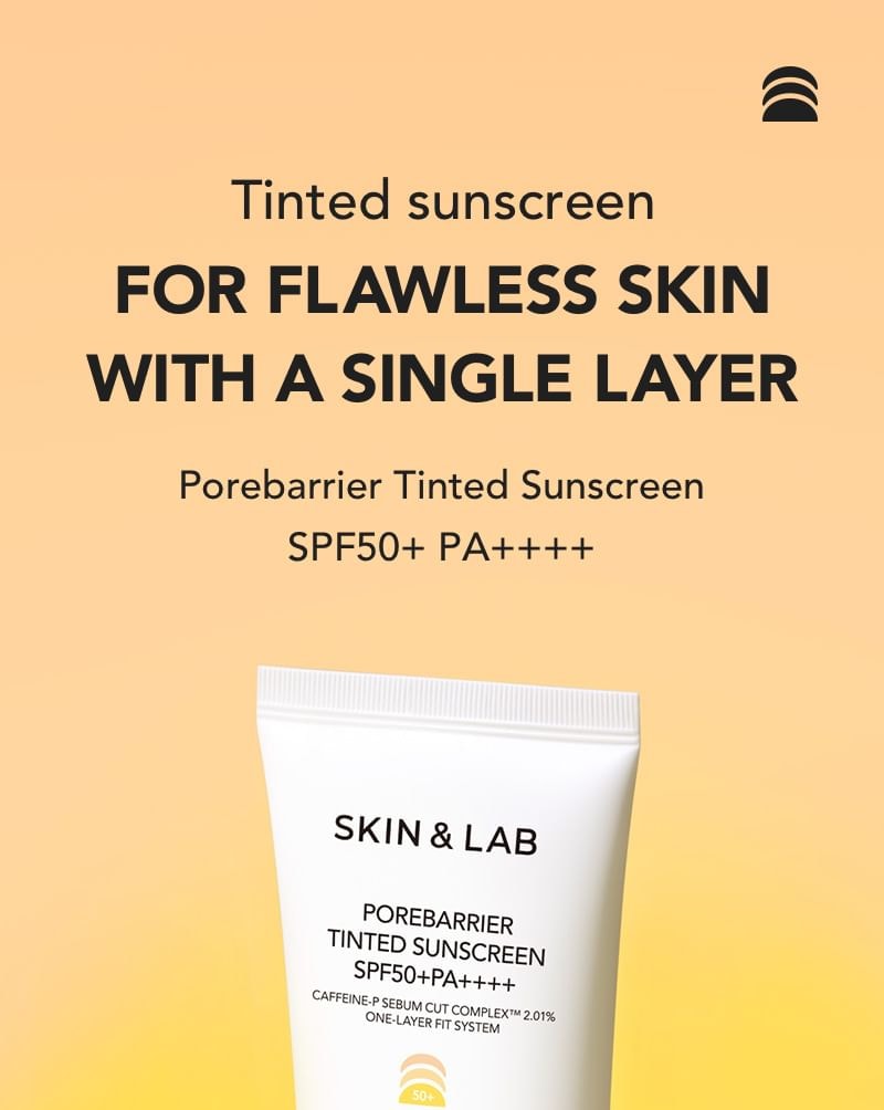 SKIN&LAB - Porebarrier Tinted Sunscreen (50ml)
