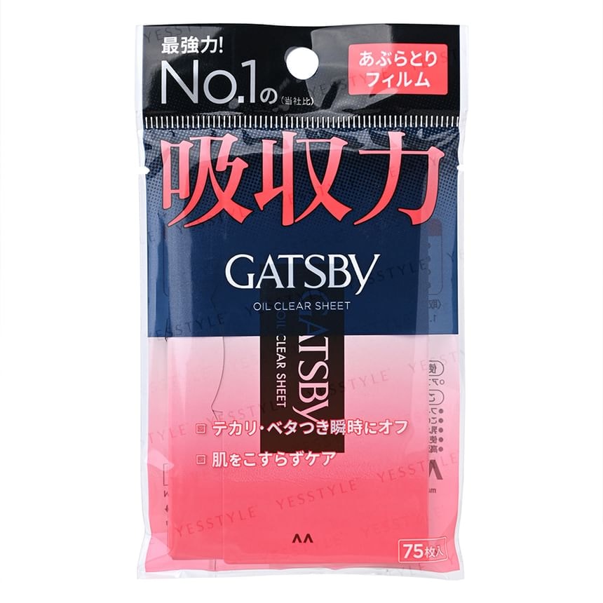 Mandom - Gatsby Oil Clear Sheet