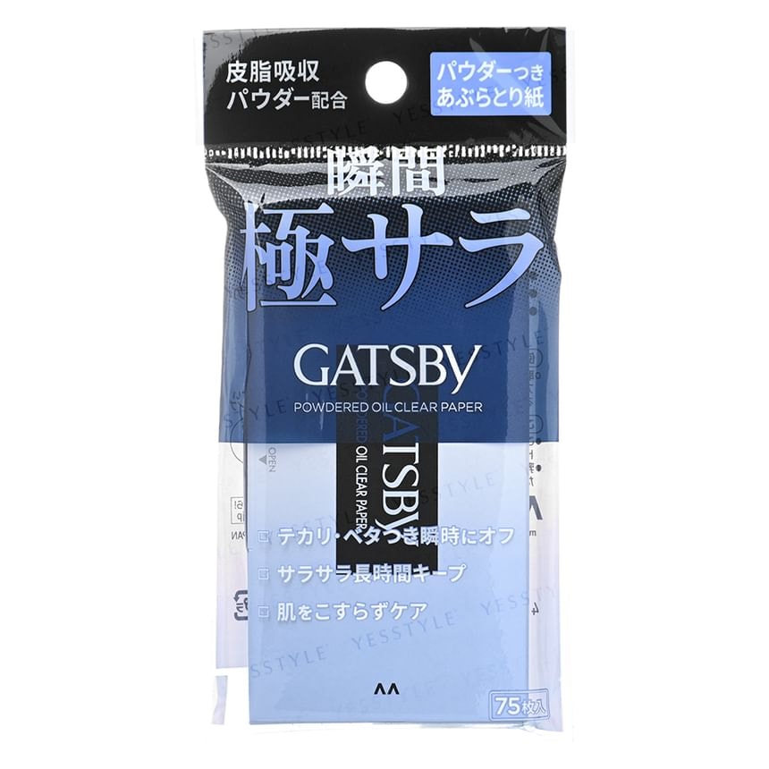 Mandom - Gatsby Powdered Oil Clear Paper