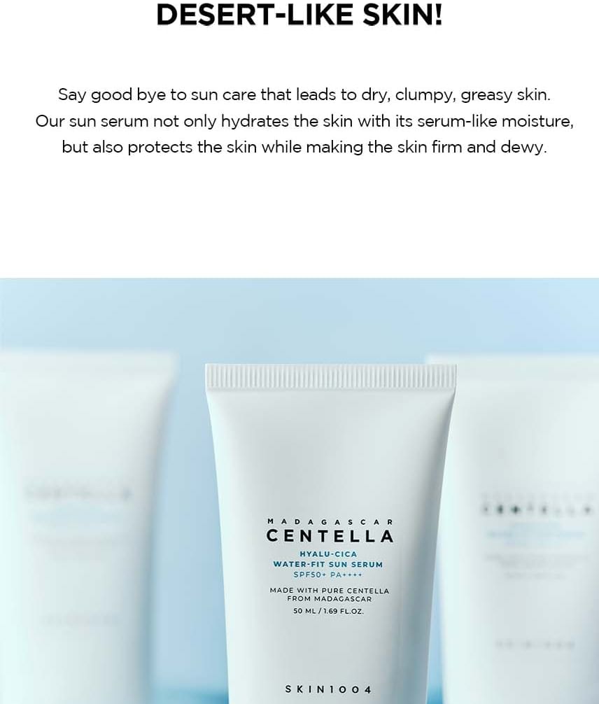 SKIN1004 - Madagascar Centella Hyalu-Cica Water-Fit Sun Serum Jumbo