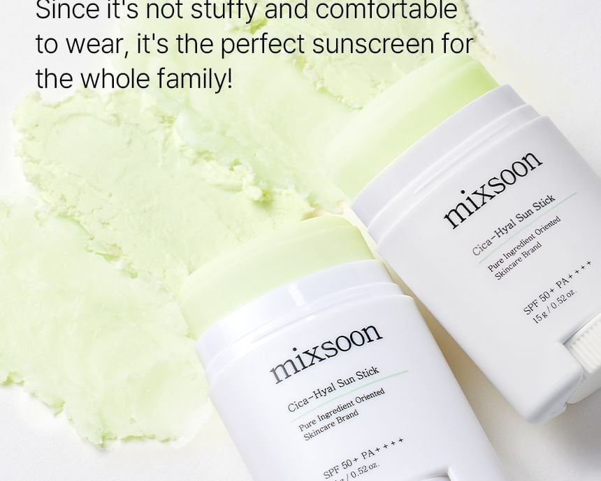 mixsoon - Cica-Hyal Sun Stick (15g)