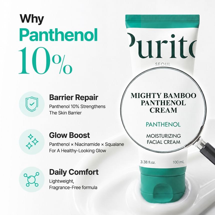 Purito SEOUL - Mighty Bamboo Panthenol Cream